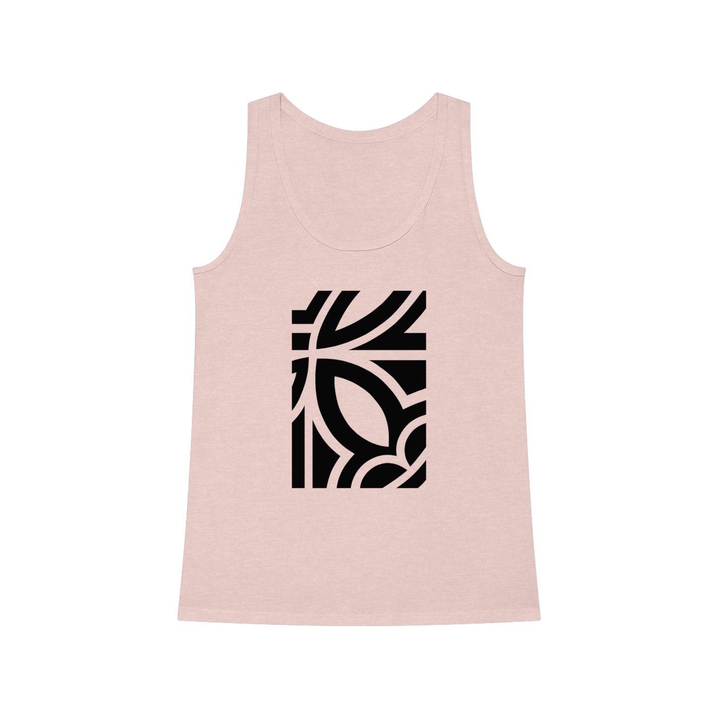 Women's Dreamer 100% Organic Cotton Tank Top (Design 24)