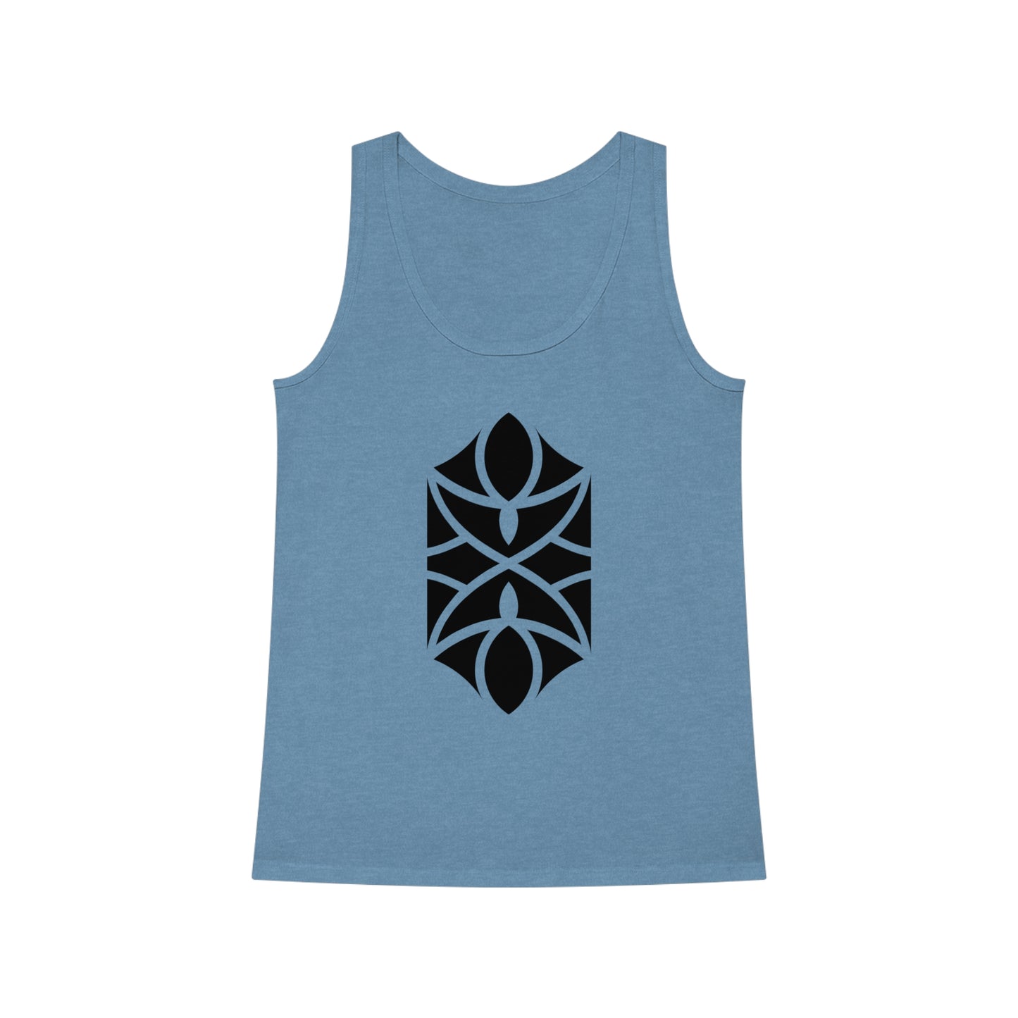 Women's Dreamer 100% Organic Cotton Tank Top (Design 18)