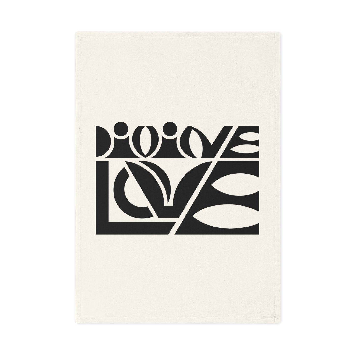 100% Organic Cotton Tea Towel (Divine Love)