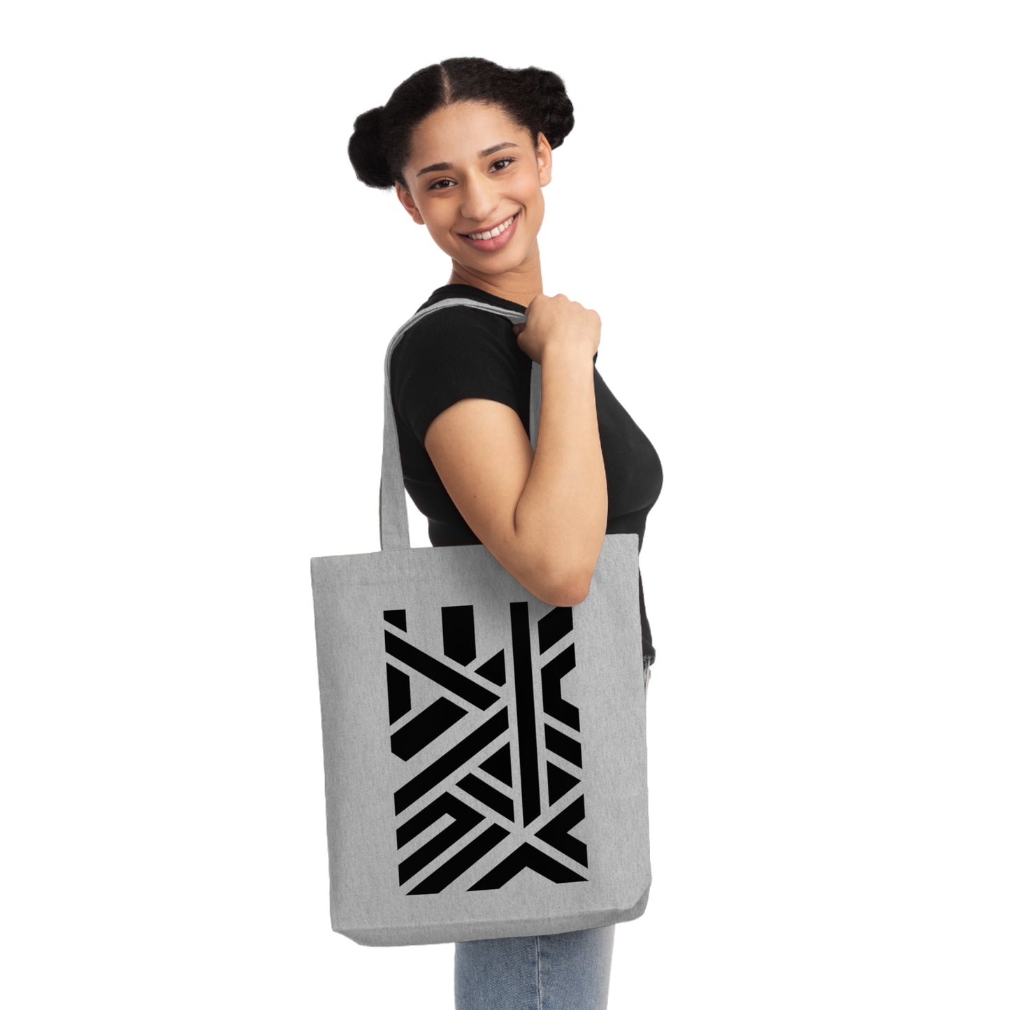 Woven Tote Bag (80% Recycled Cotton and 20% Recycled Polyester) - Design 7