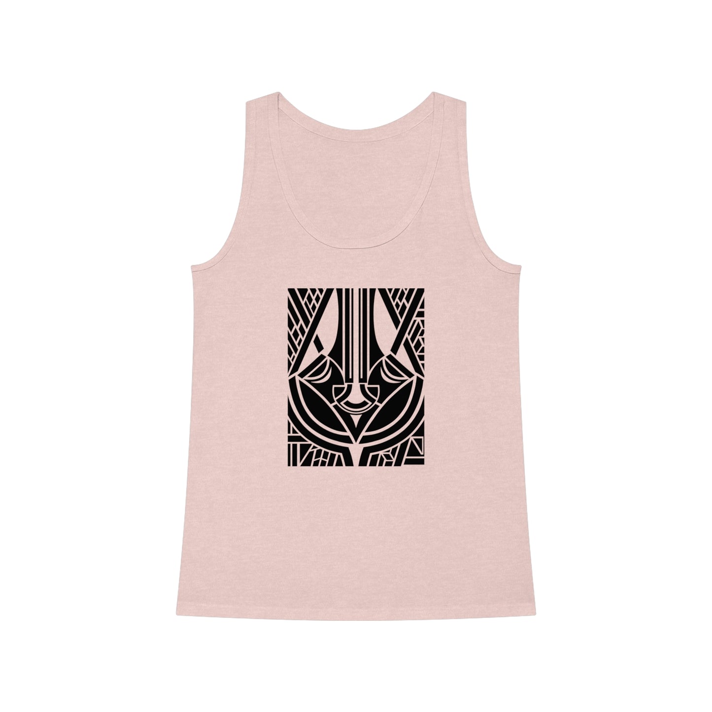 Women's Dreamer 100% Organic Cotton Tank Top (Design 25)