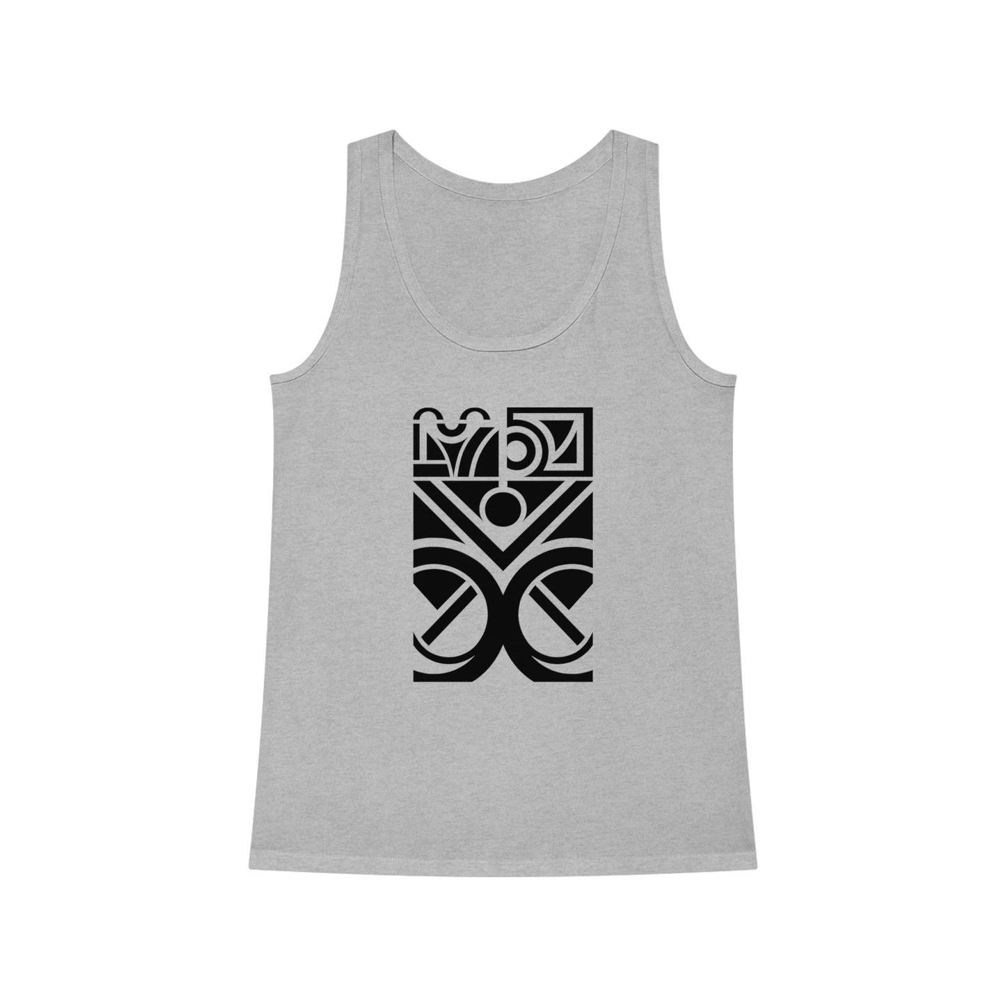 Women's Dreamer 100% Organic Cotton Tank Top (Design 27)