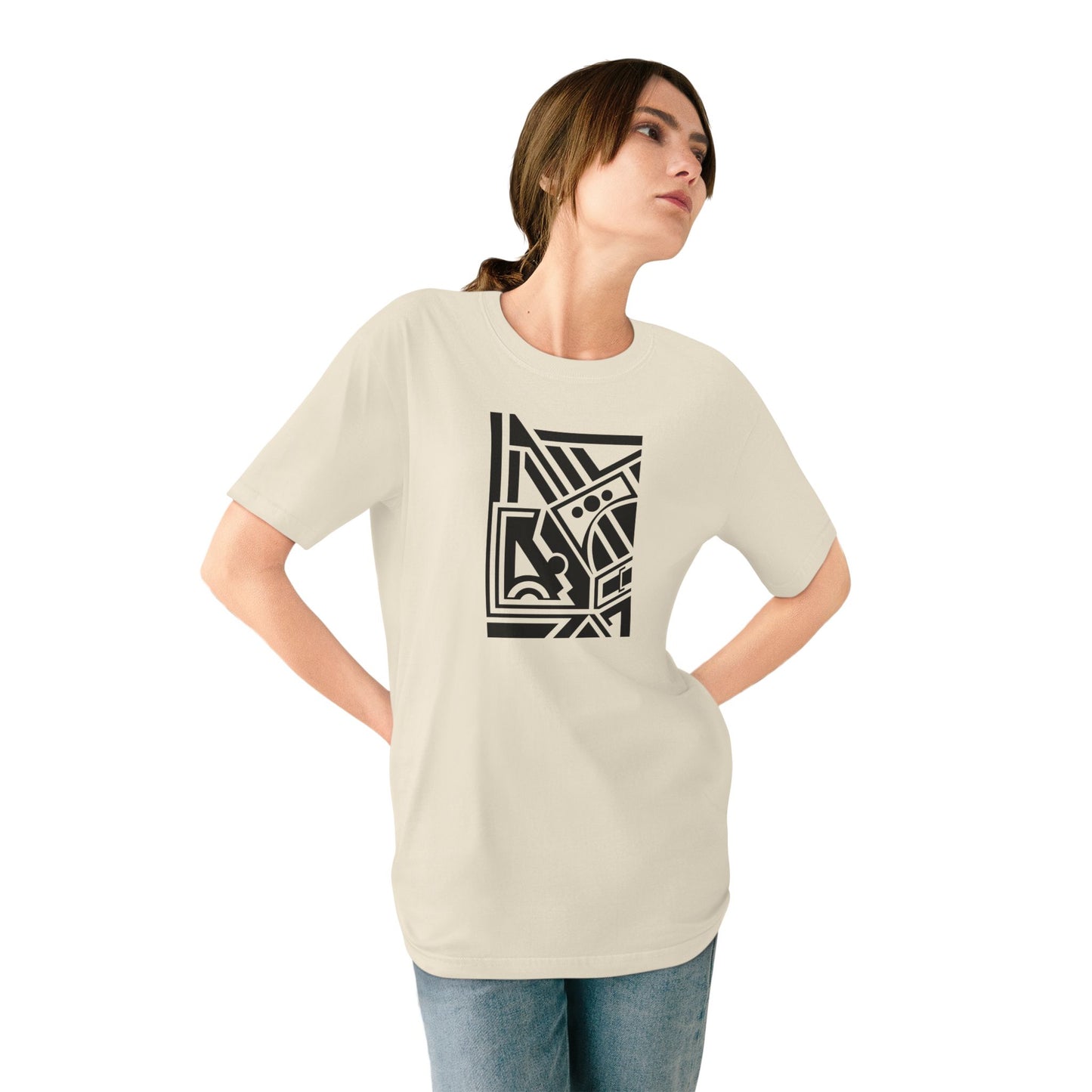 Unisex 100% Organic Cotton Staple T-shirt (Design 2)