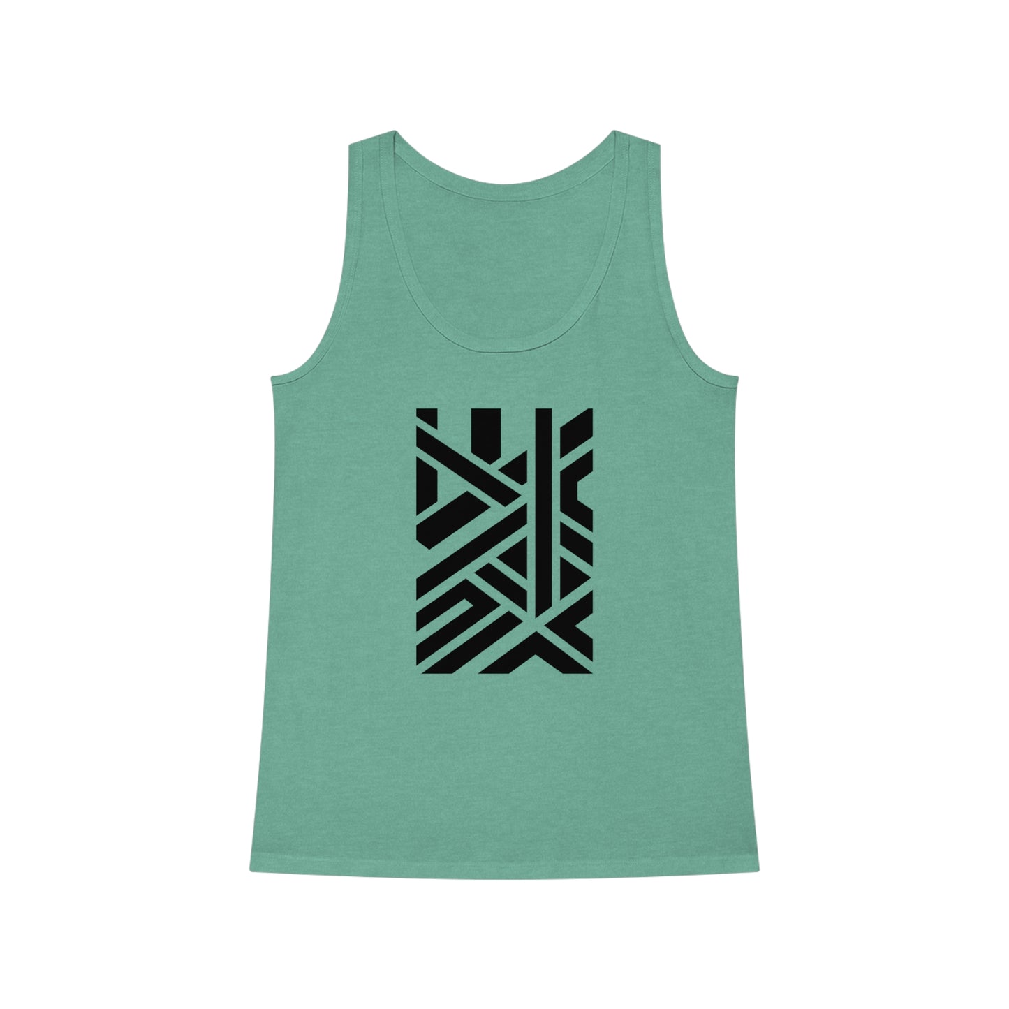 Women's Dreamer 100% Organic Cotton Tank Top (Design 7)