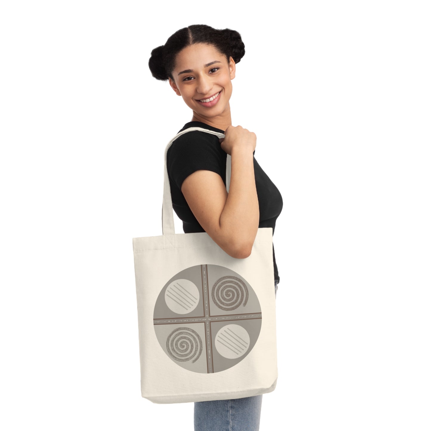 Woven Tote Bag (80% Recycled Cotton and 20% Recycled Polyester) - Design 15