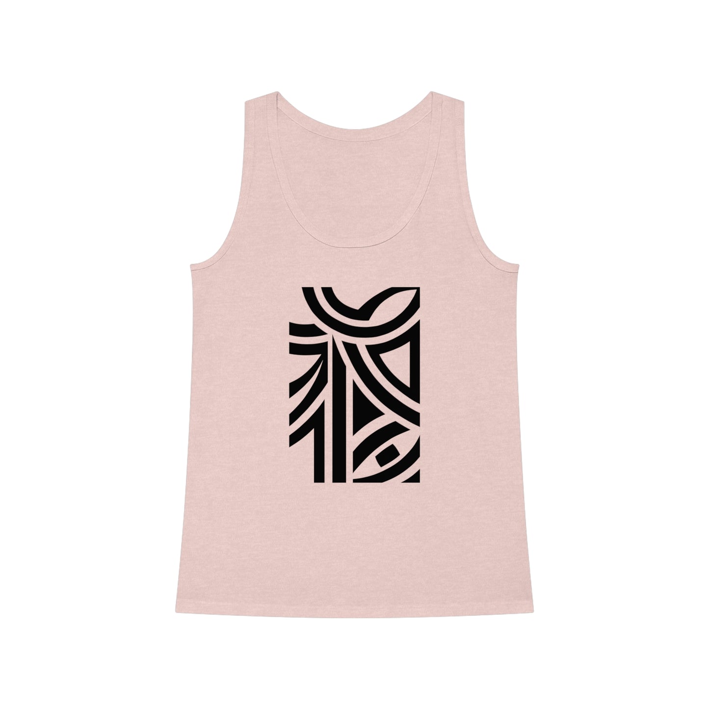 Women's Dreamer 100% Organic Cotton Tank Top (Design 26)