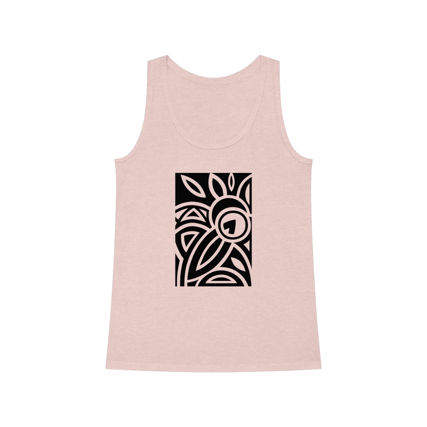 Women's Dreamer 100% Organic Cotton Tank Top (Design 23)