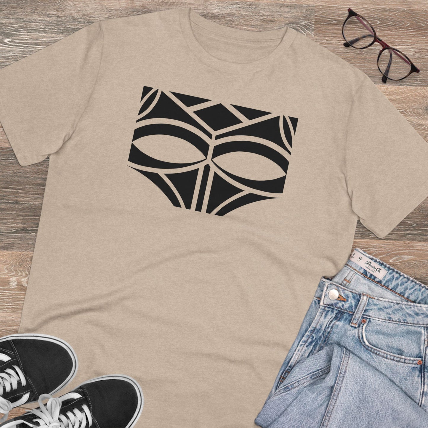 Unisex 100% Organic Cotton Creator T-shirt (Design 3)