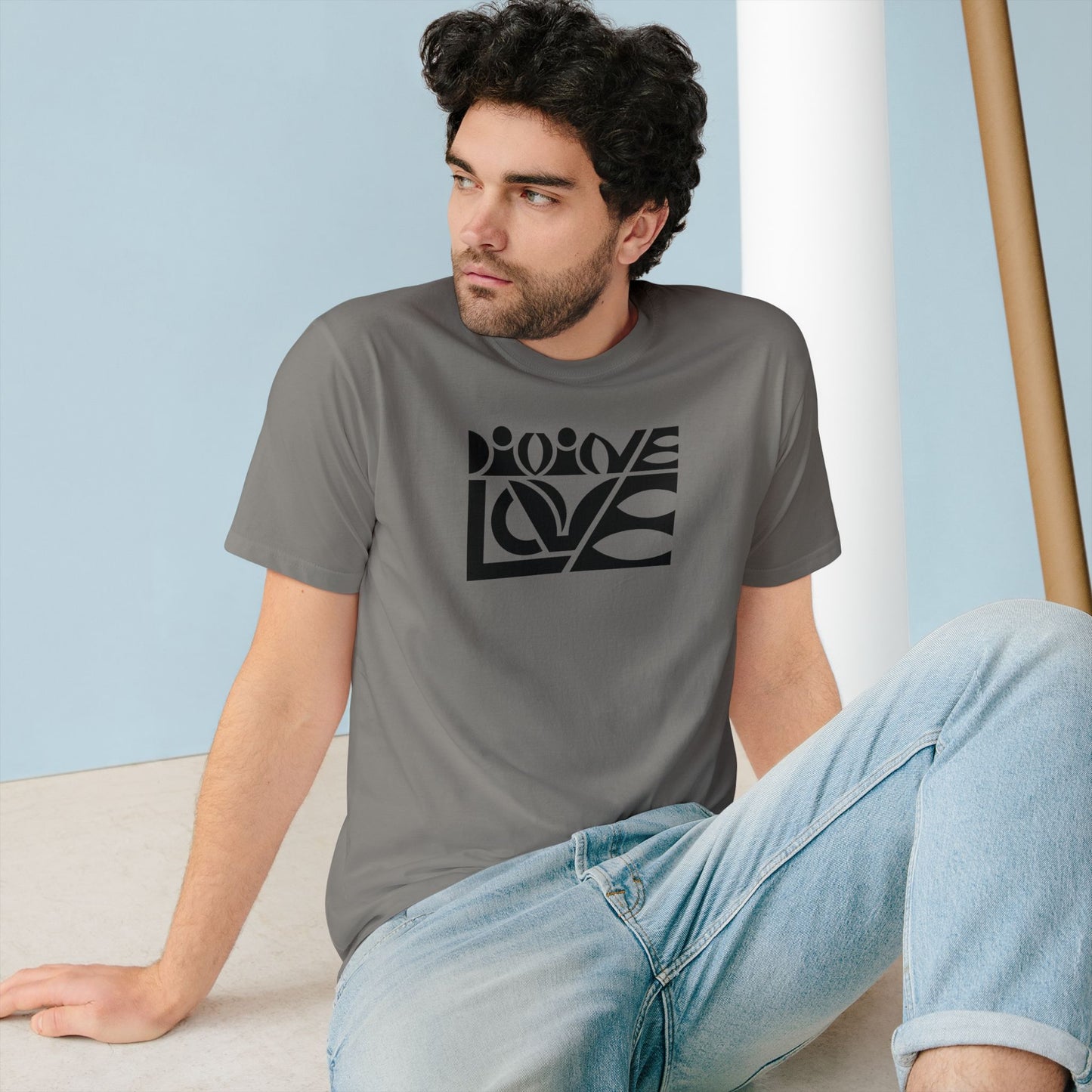 Unisex 100% Organic Cotton Staple T-shirt (Divine Love)