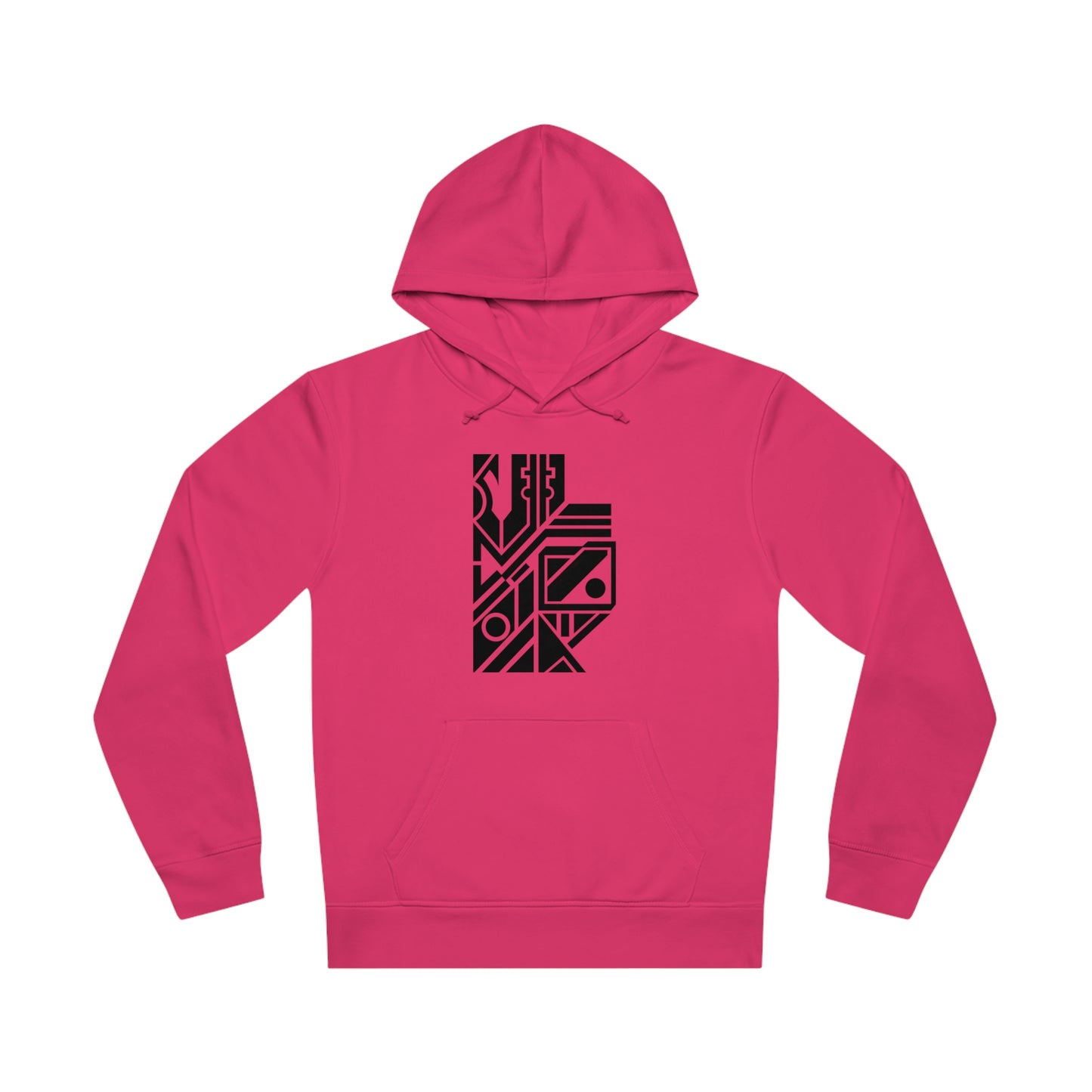 Unisex Drummer Hoodie (85% Organic Cotton and 15% Recycled Polyester) - Design 6