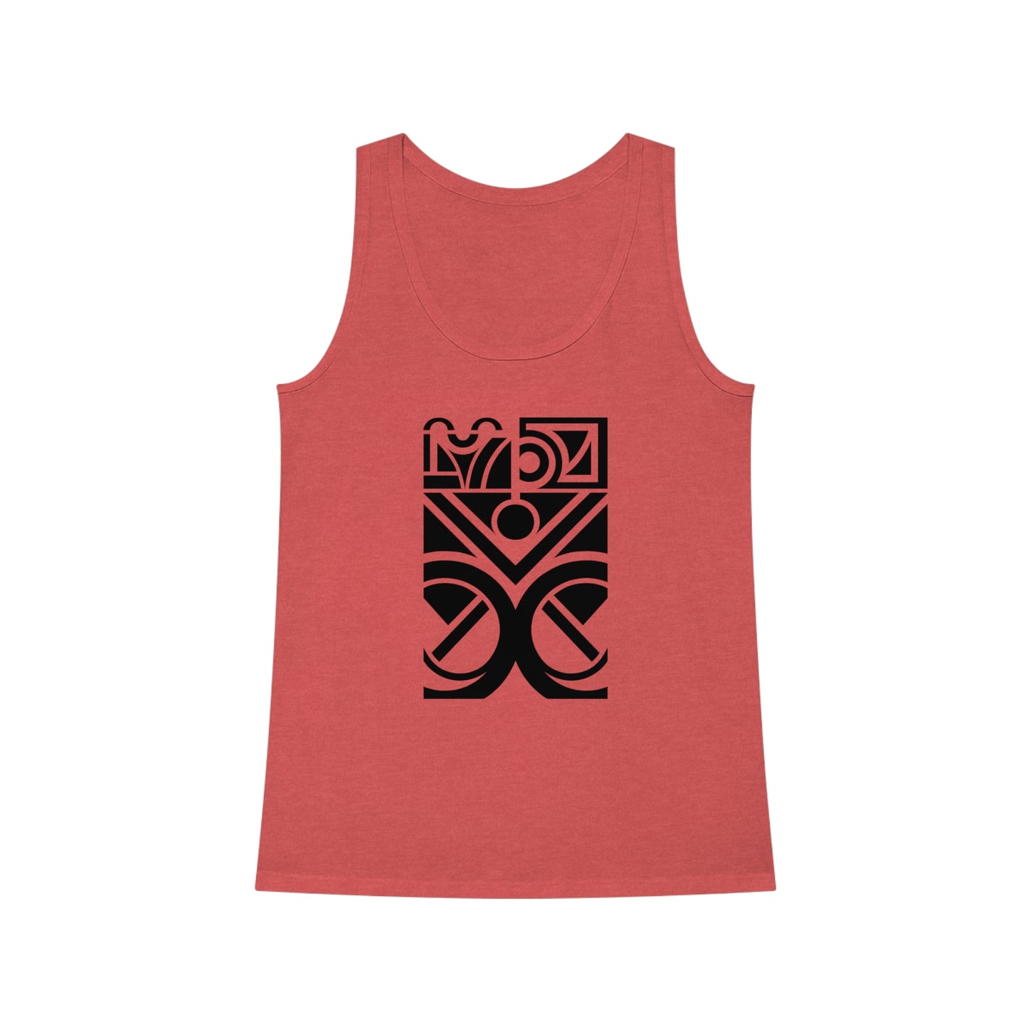 Women's Dreamer 100% Organic Cotton Tank Top (Design 27)