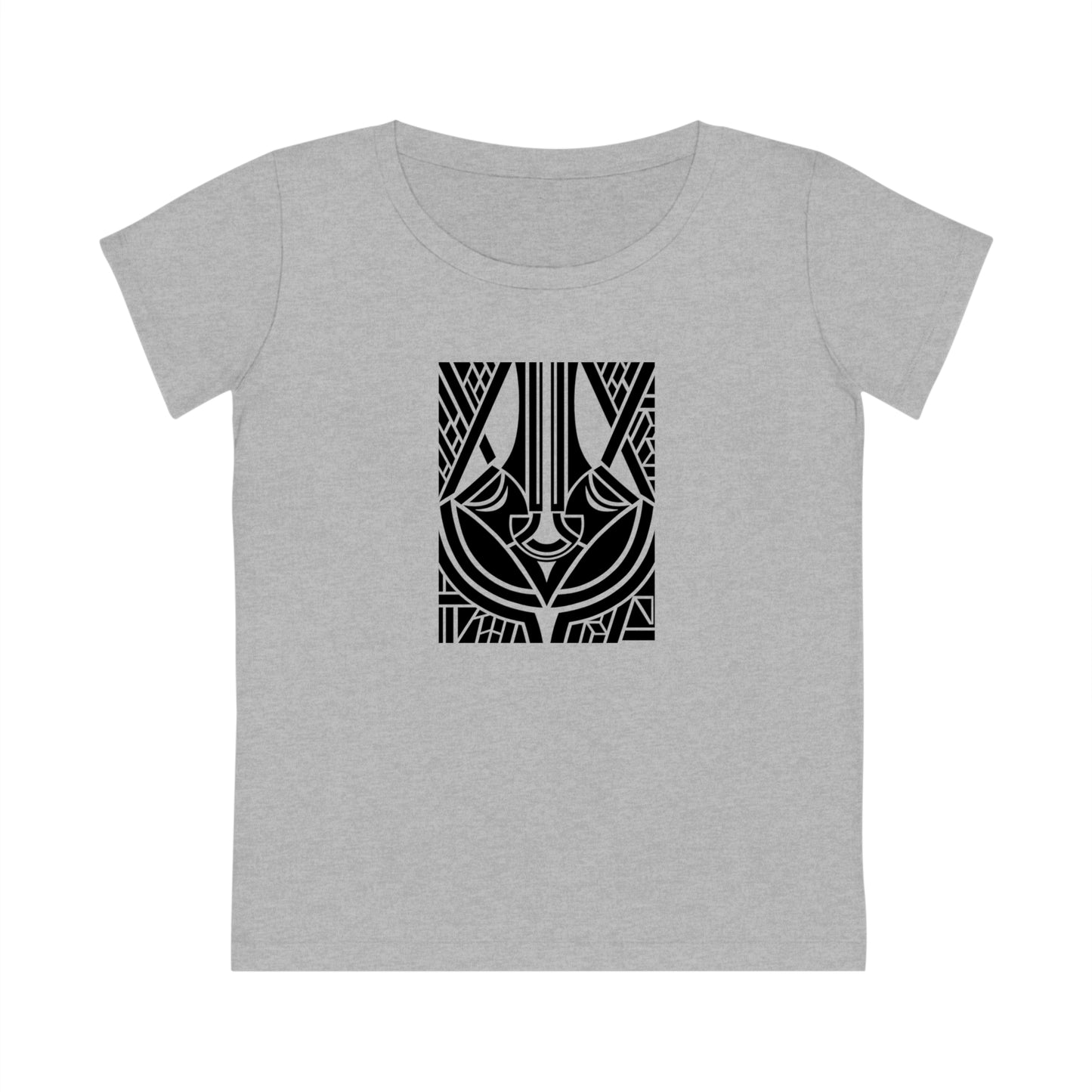 Women's Jazzer 100% Organic Cotton T-shirt (Design 25)