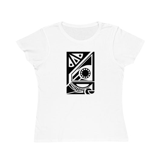 Women's Classic 100% Organic Cotton T-Shirt (Design 17[2])