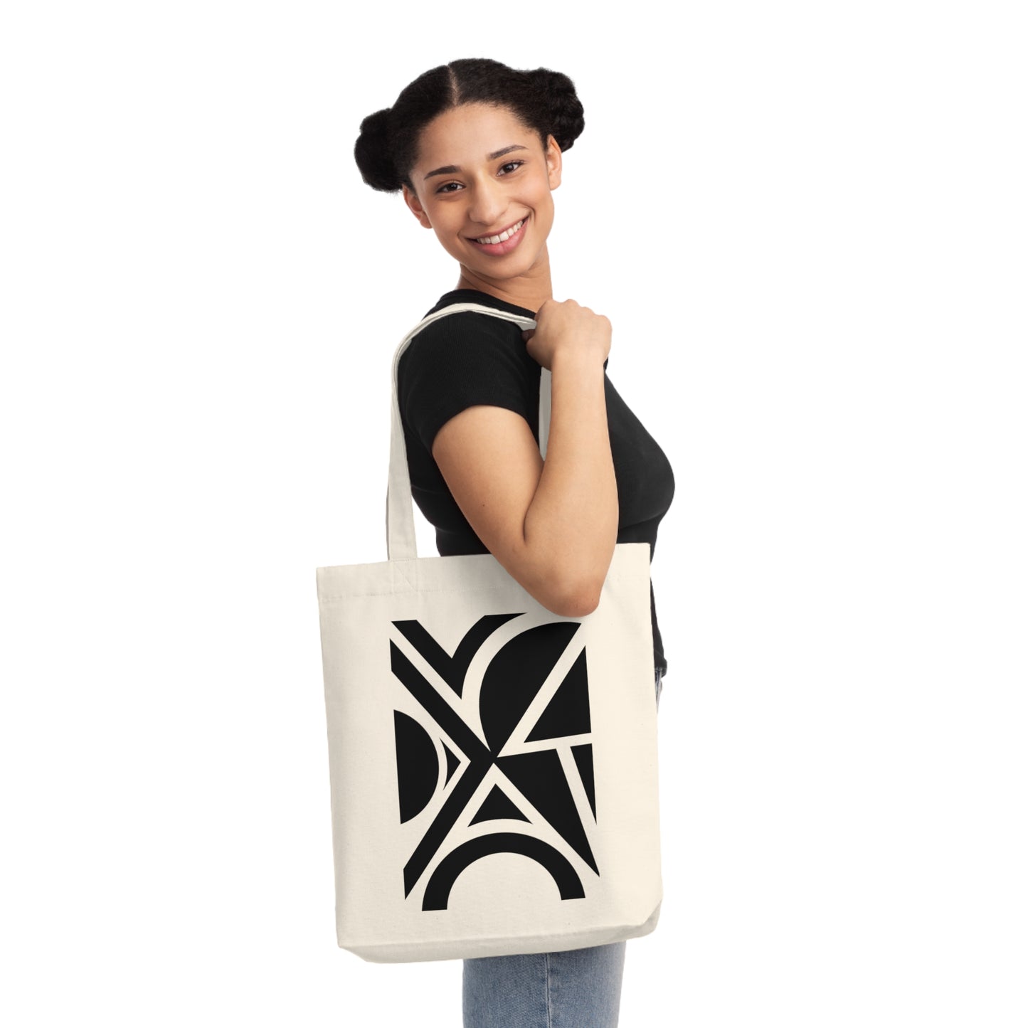 Woven Tote Bag (80% Recycled Cotton and 20% Recycled Polyester) - Design 5