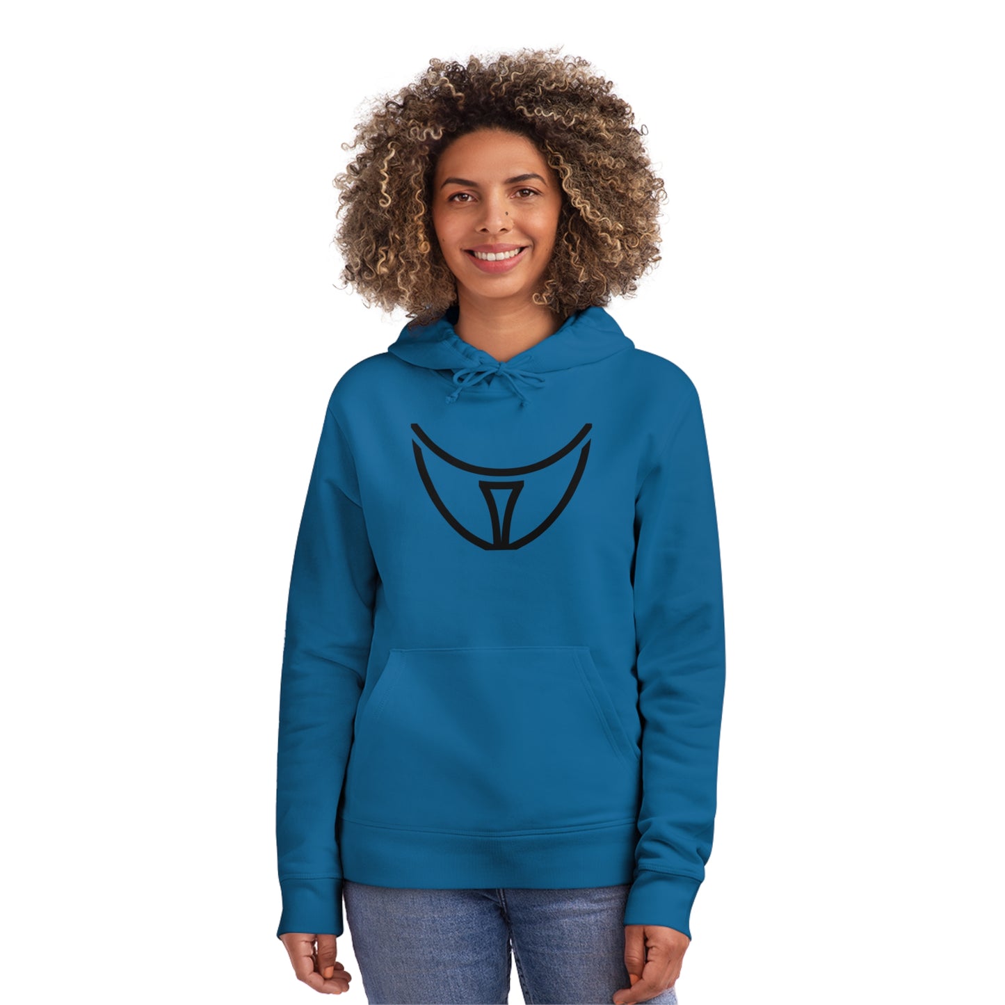 Unisex Drummer Hoodie (85% Organic Cotton and 15% Recycled Polyester) - Design 21