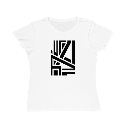 Women's Classic 100% Organic Cotton T-Shirt (Design 22)