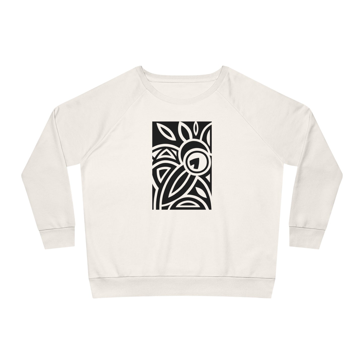 Women's Dazzler 85% Organic Cotton Relaxed Fit Sweatshirt (Design 23)