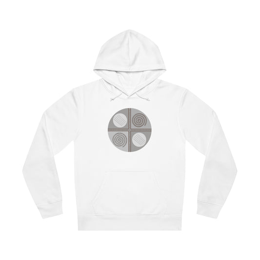 Unisex Drummer Hoodie (85% Organic Cotton and 15% Recycled Polyester) - Design 15