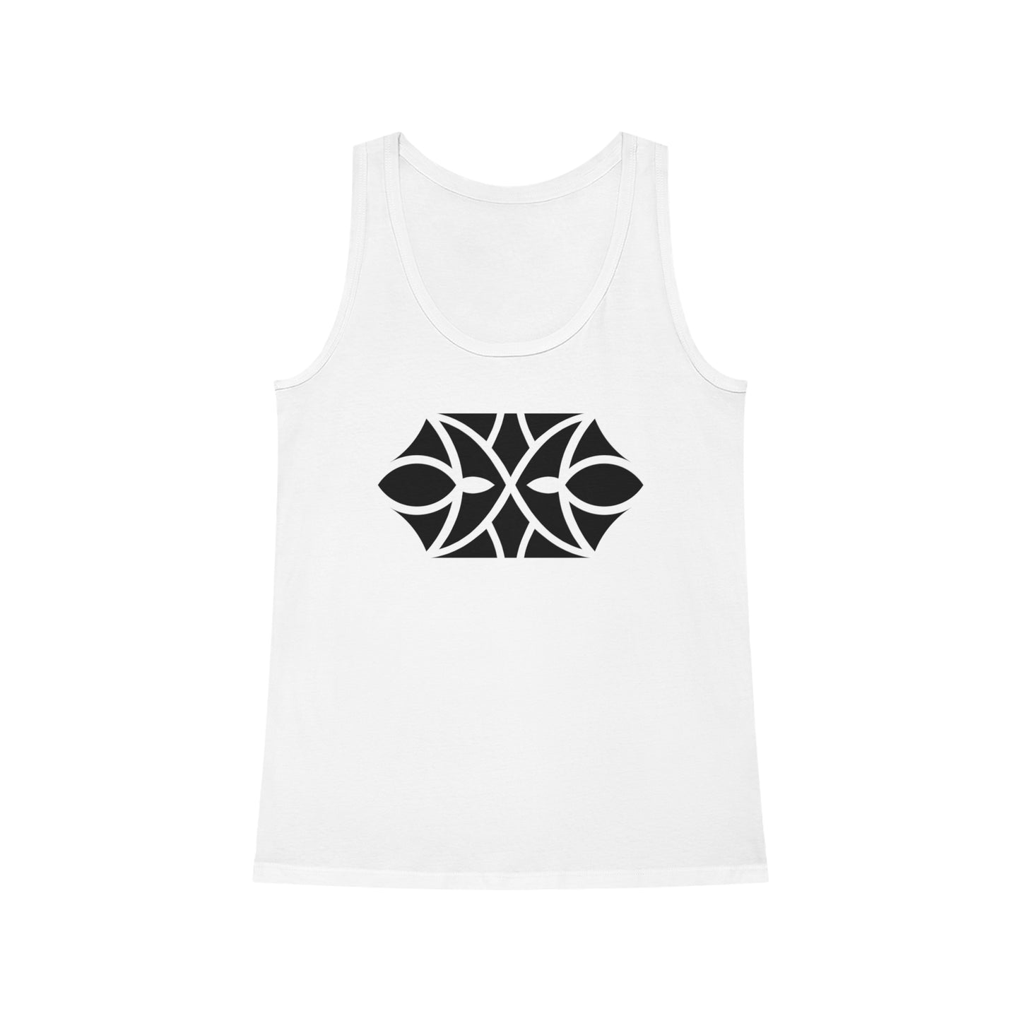 Women's Dreamer 100% Organic Cotton Tank Top (Design 18[2])