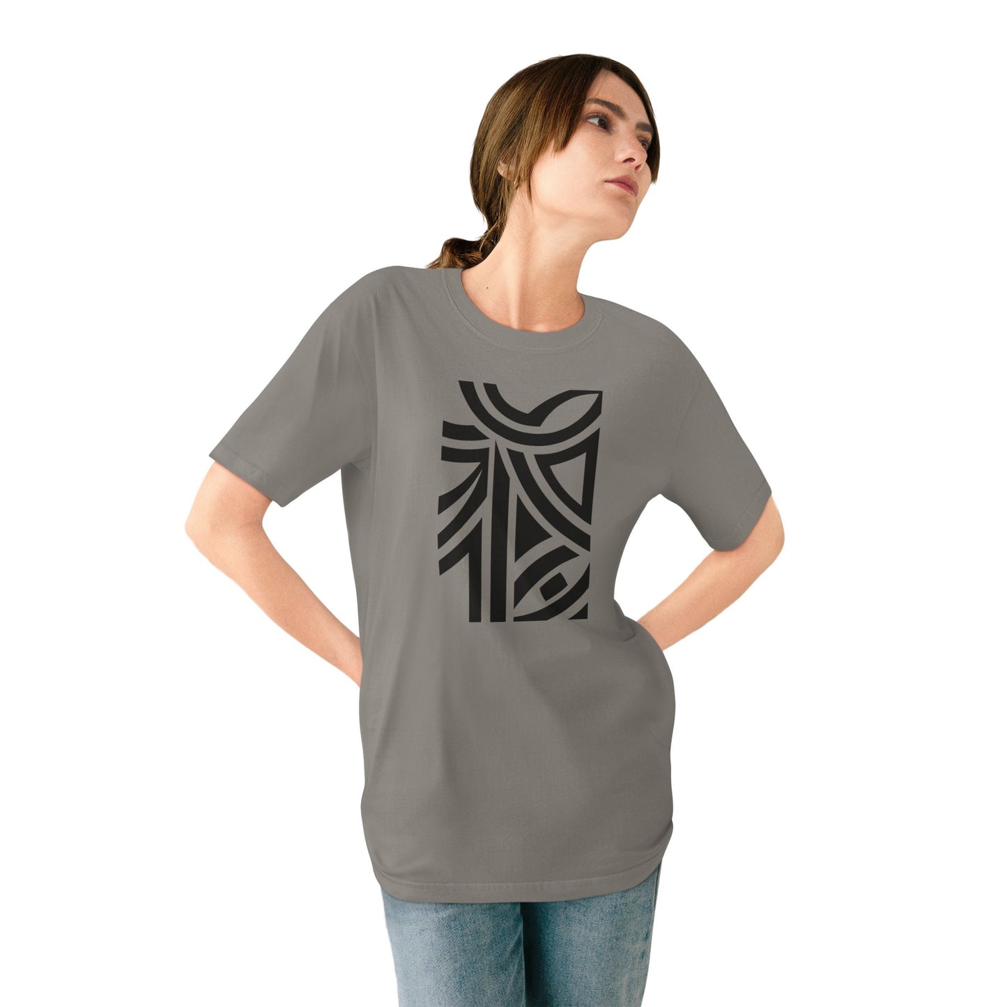 Unisex 100% Organic Cotton Staple T-shirt (Design 26)