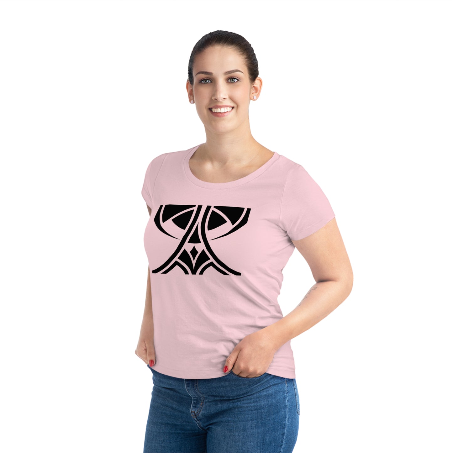 Women's Jazzer 100% Organic Cotton T-shirt (Design 11)