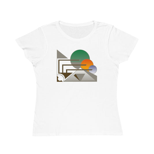 Women's Classic 100% Organic Cotton T-Shirt (Design 13)