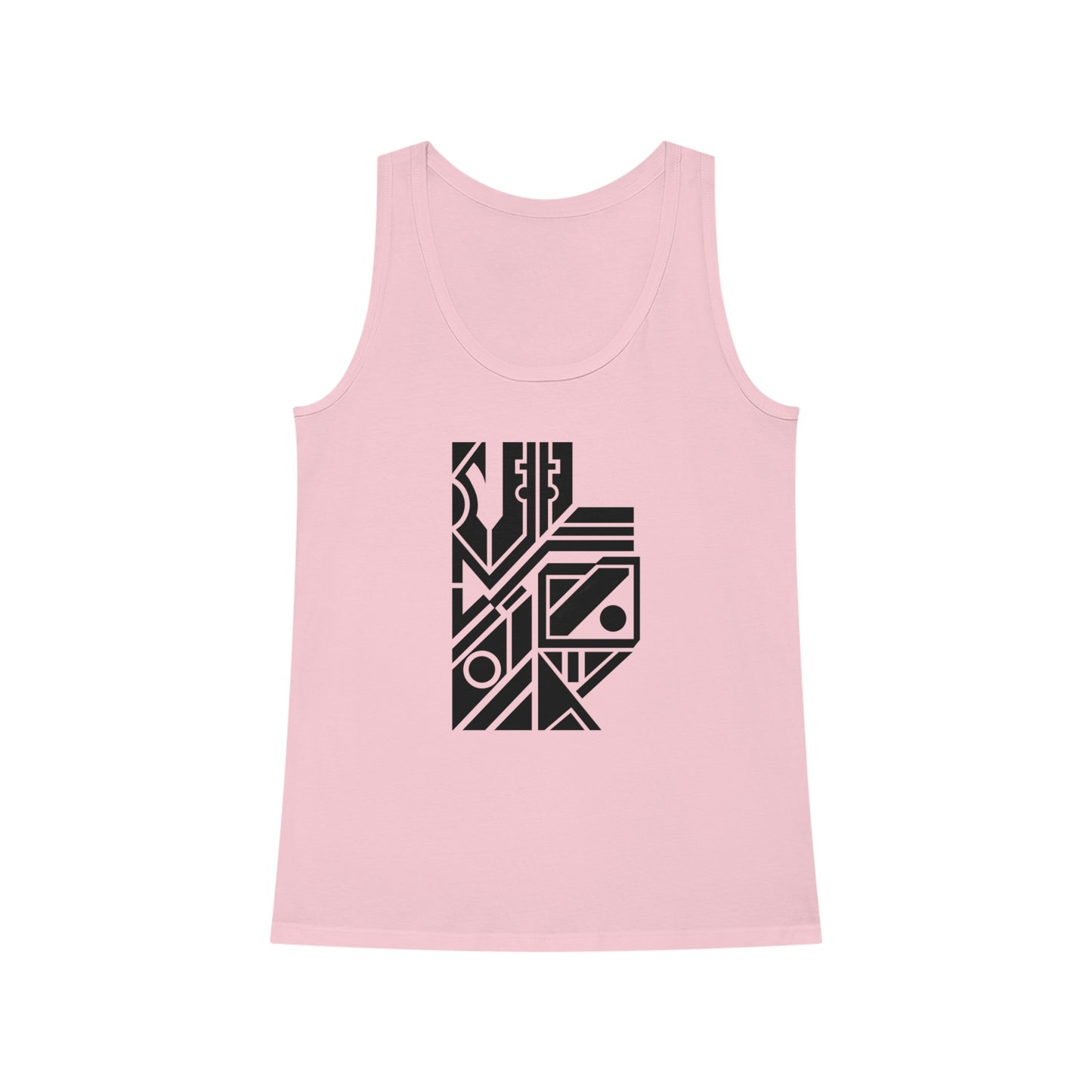 Women's Dreamer 100% Organic Cotton Tank Top (Design 6)