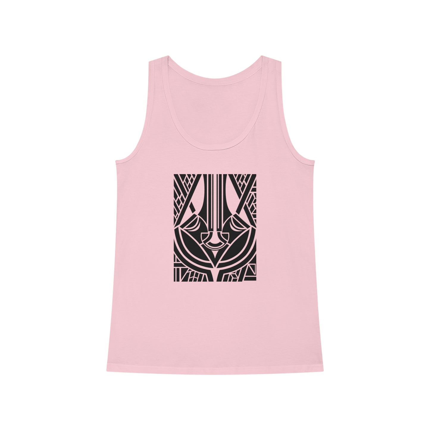 Women's Dreamer 100% Organic Cotton Tank Top (Design 25)