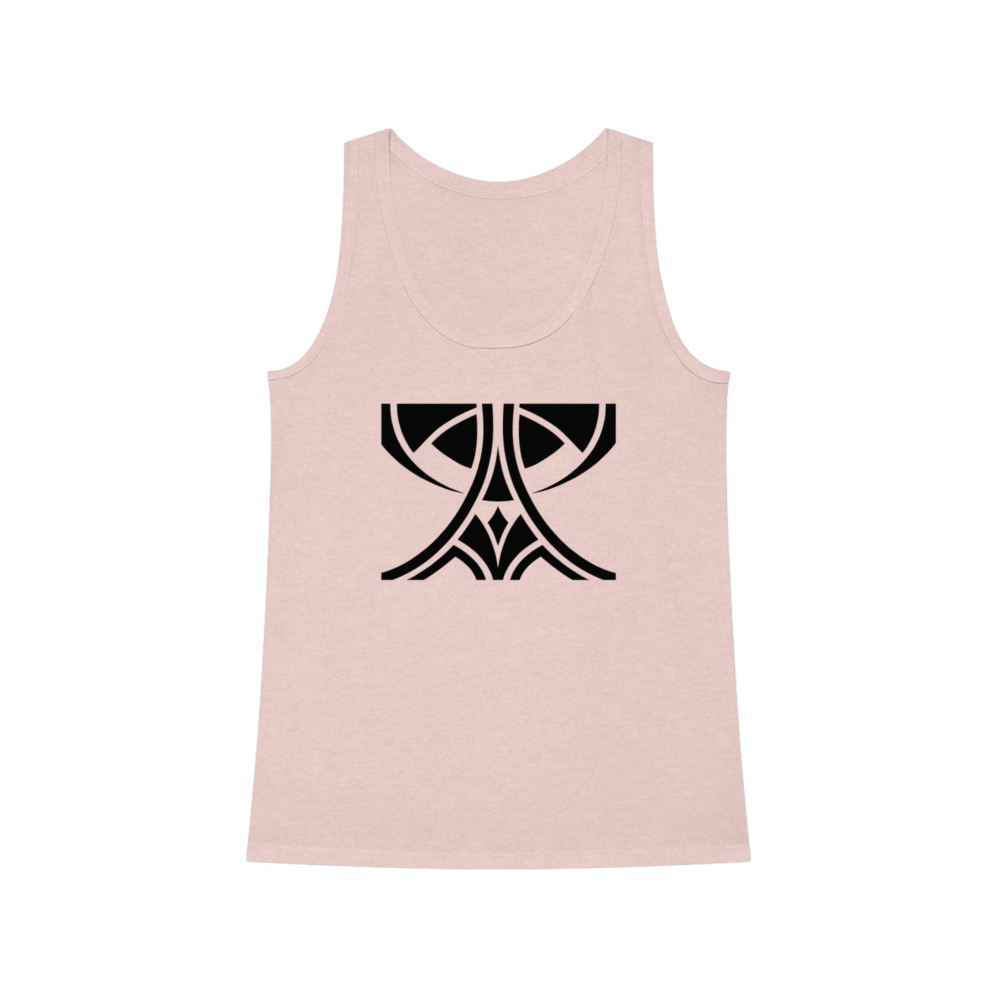 Women's Dreamer 100% Organic Cotton Tank Top (Design 11)