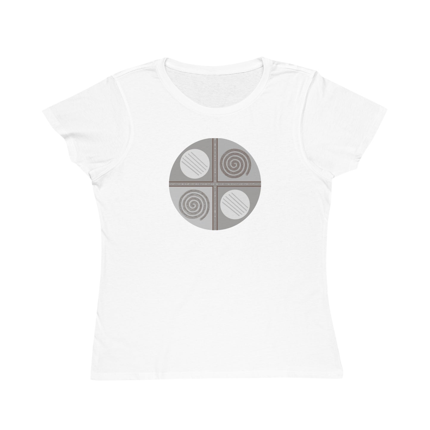 Women's Classic 100% Organic Cotton T-Shirt (Design 15)