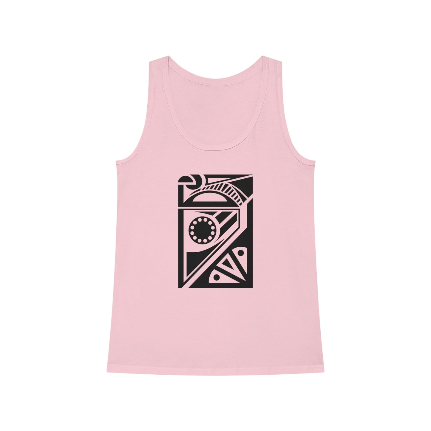 Women's Dreamer 100% Organic Cotton Tank Top (Design 17)