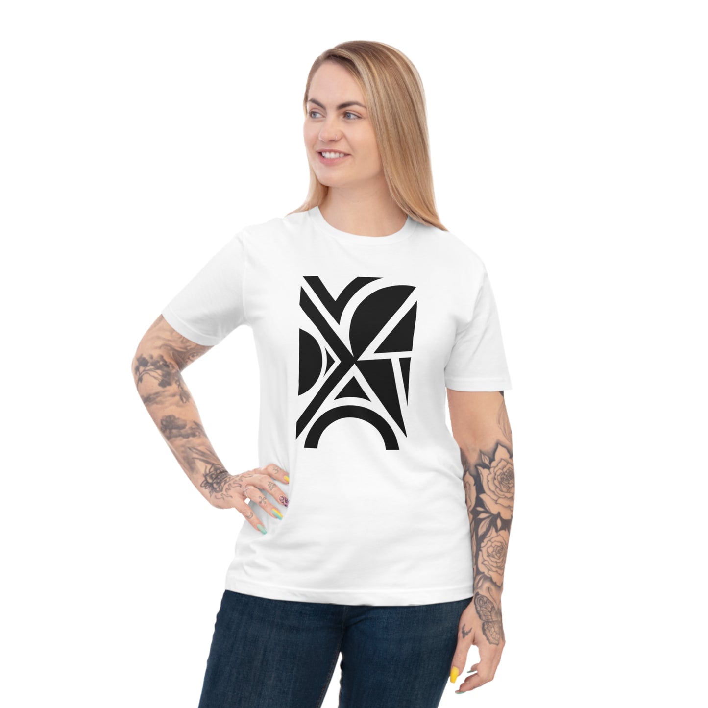 Unisex 100% Organic Cotton Classic Jersey T-shirt (Design 5)