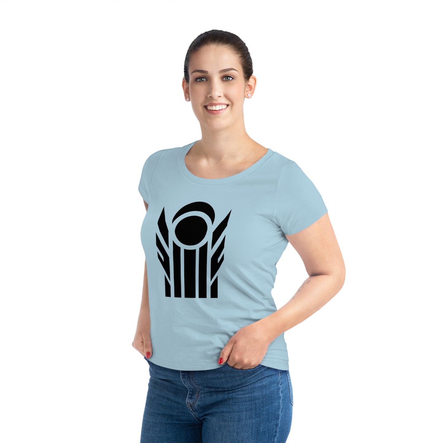 Women's Jazzer 100% Organic Cotton T-shirt (Design 9)