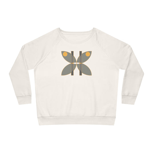 Women's Dazzler 85% Organic Cotton Relaxed Fit Sweatshirt (Design 15)