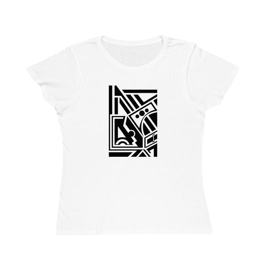 Women's Classic 100% Organic Cotton T-Shirt (Design 2)