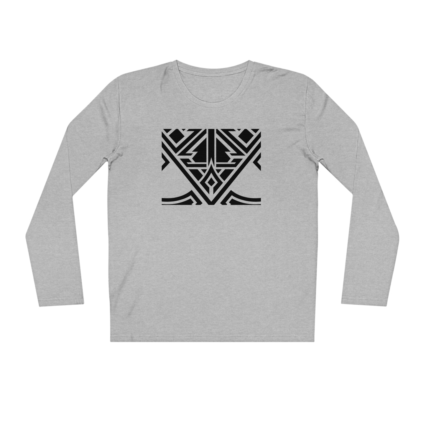 Men's 100% Organic Cotton Sparker Long Sleeve Shirt (Design 20)