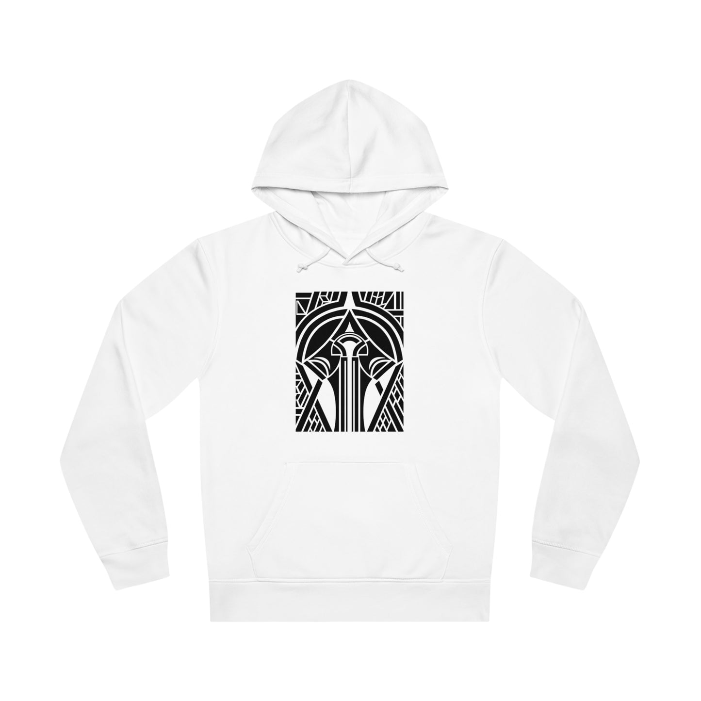 Unisex Drummer Hoodie (85% Organic Cotton and 15% Recycled Polyester) - Design 25 (2)