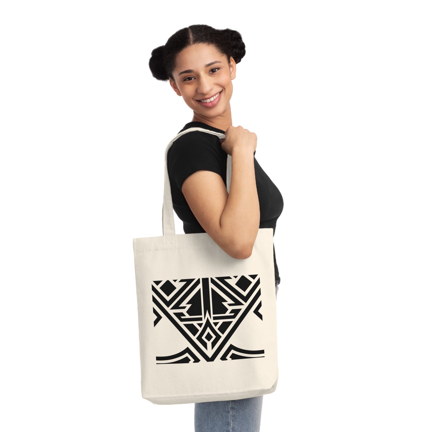 Woven Tote Bag (80% Recycled Cotton and 20% Recycled Polyester) - Design 20