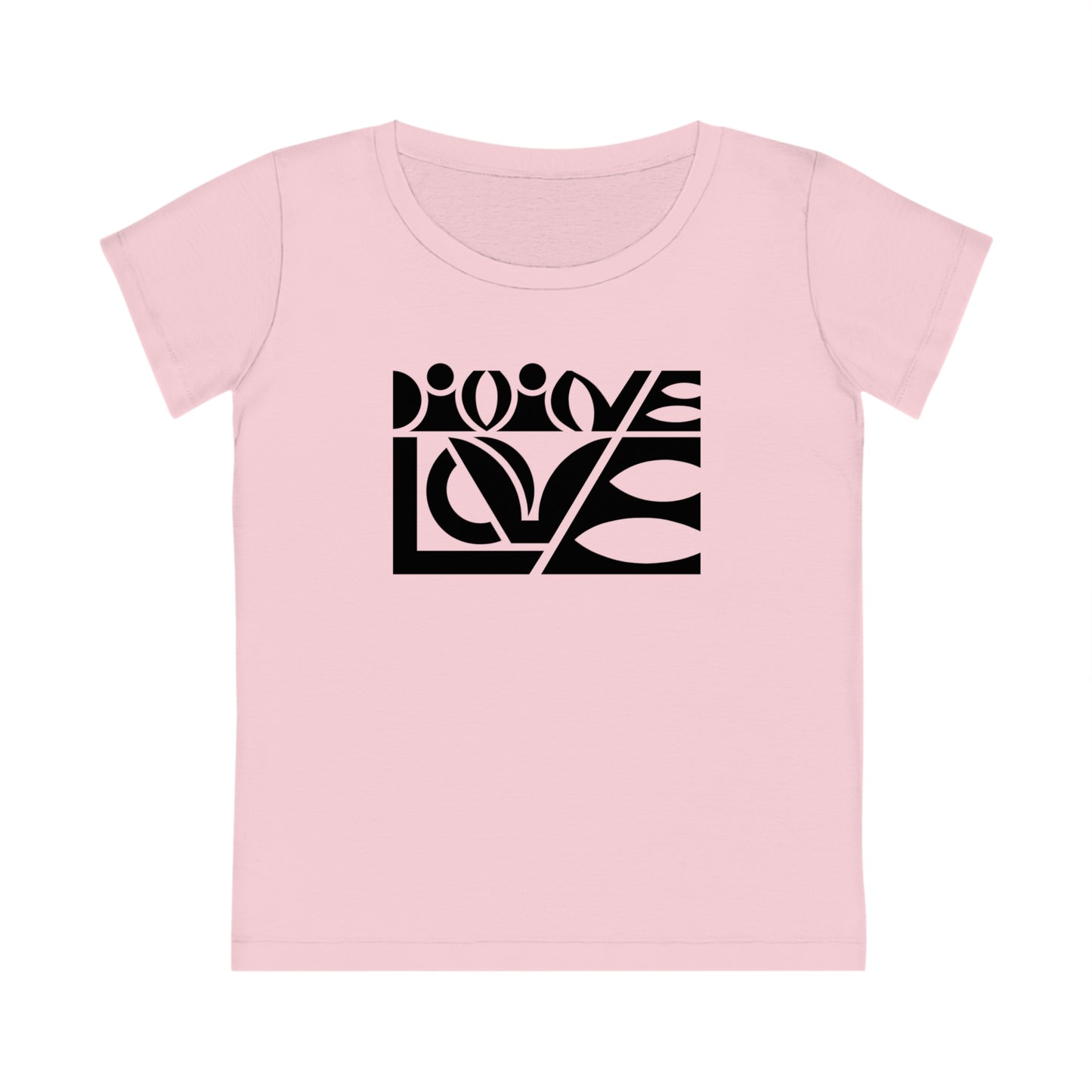 Women's Jazzer 100% Organic Cotton T-shirt (Divine Love)