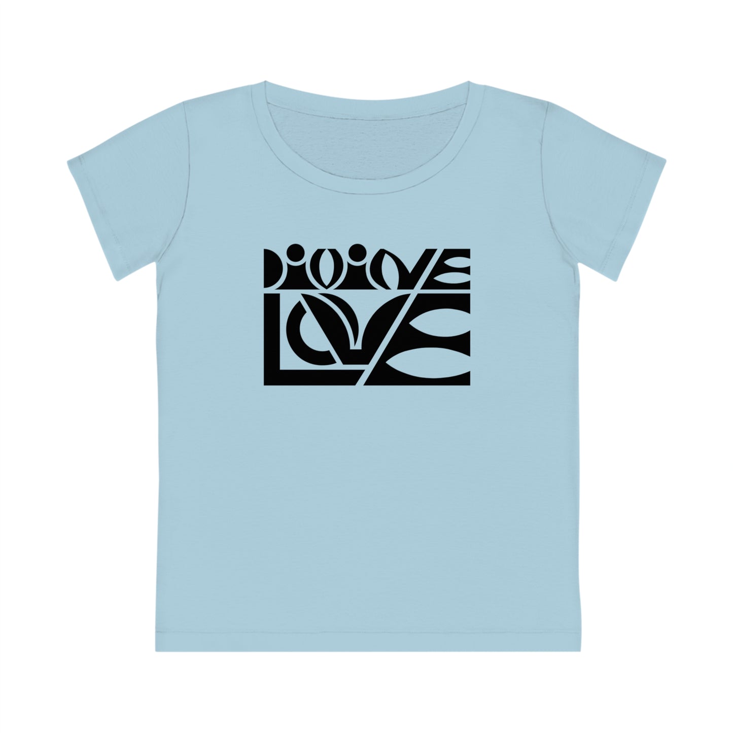 Women's Jazzer 100% Organic Cotton T-shirt (Divine Love)