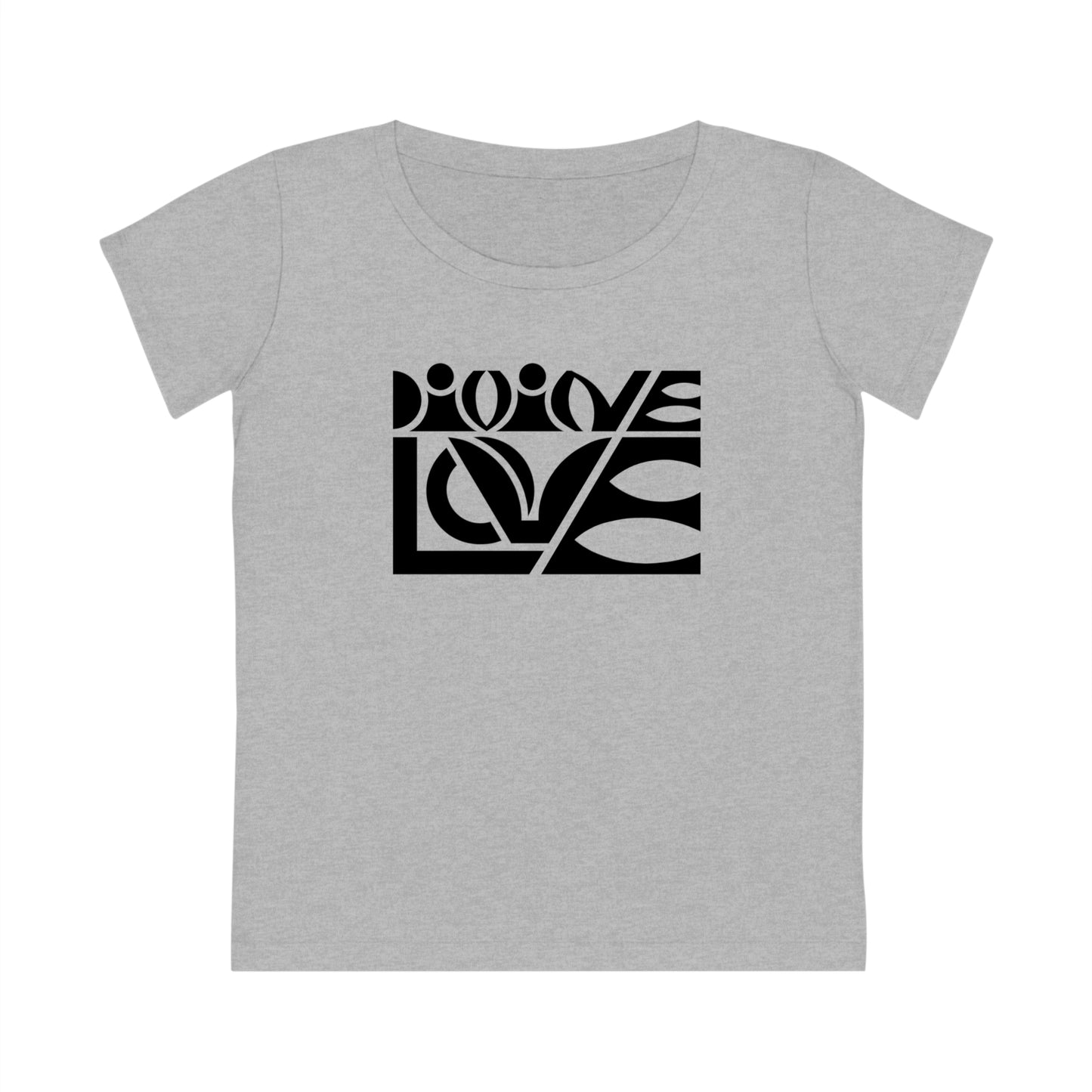 Women's Jazzer 100% Organic Cotton T-shirt (Divine Love)