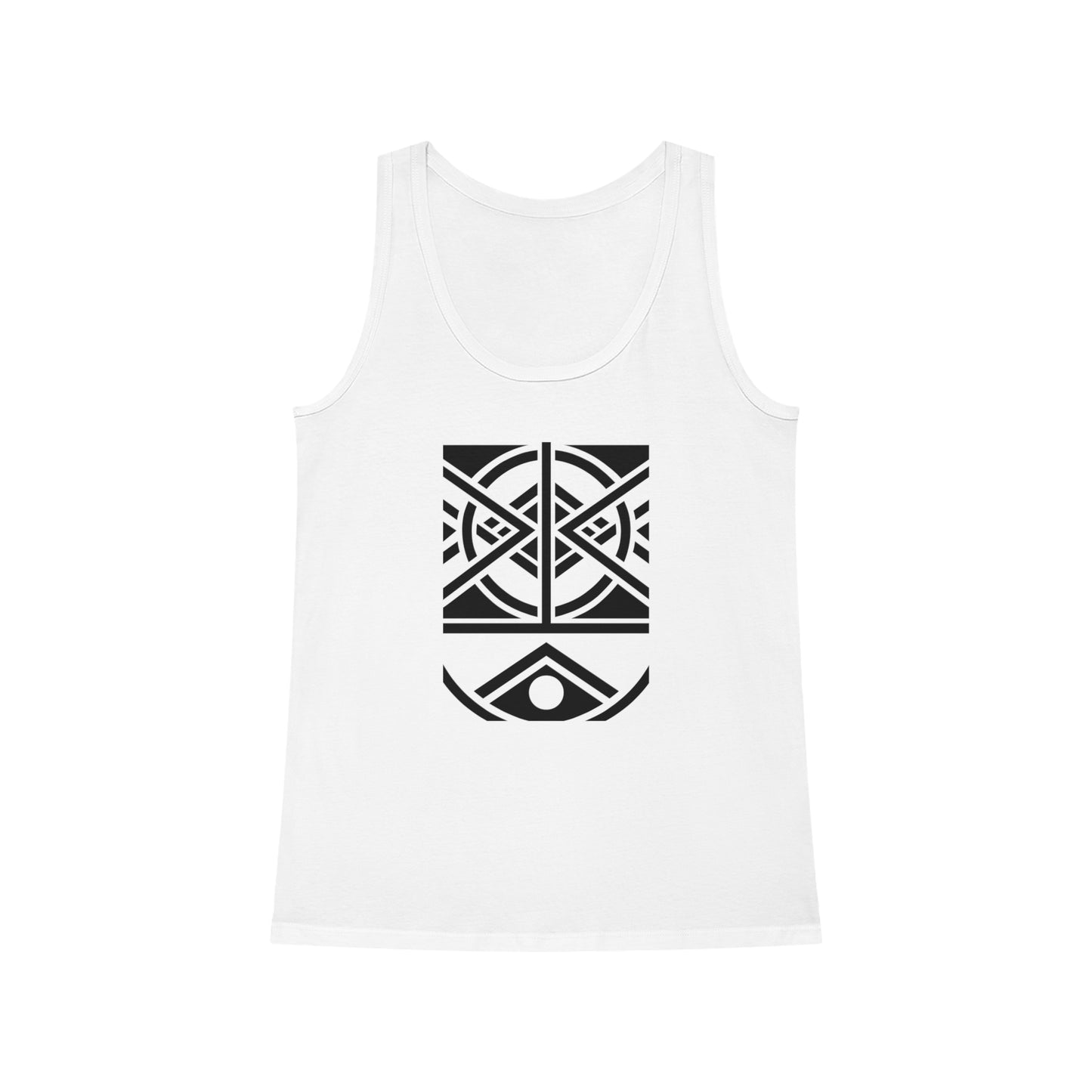 Women's Dreamer 100% Organic Cotton Tank Top (Design 1)