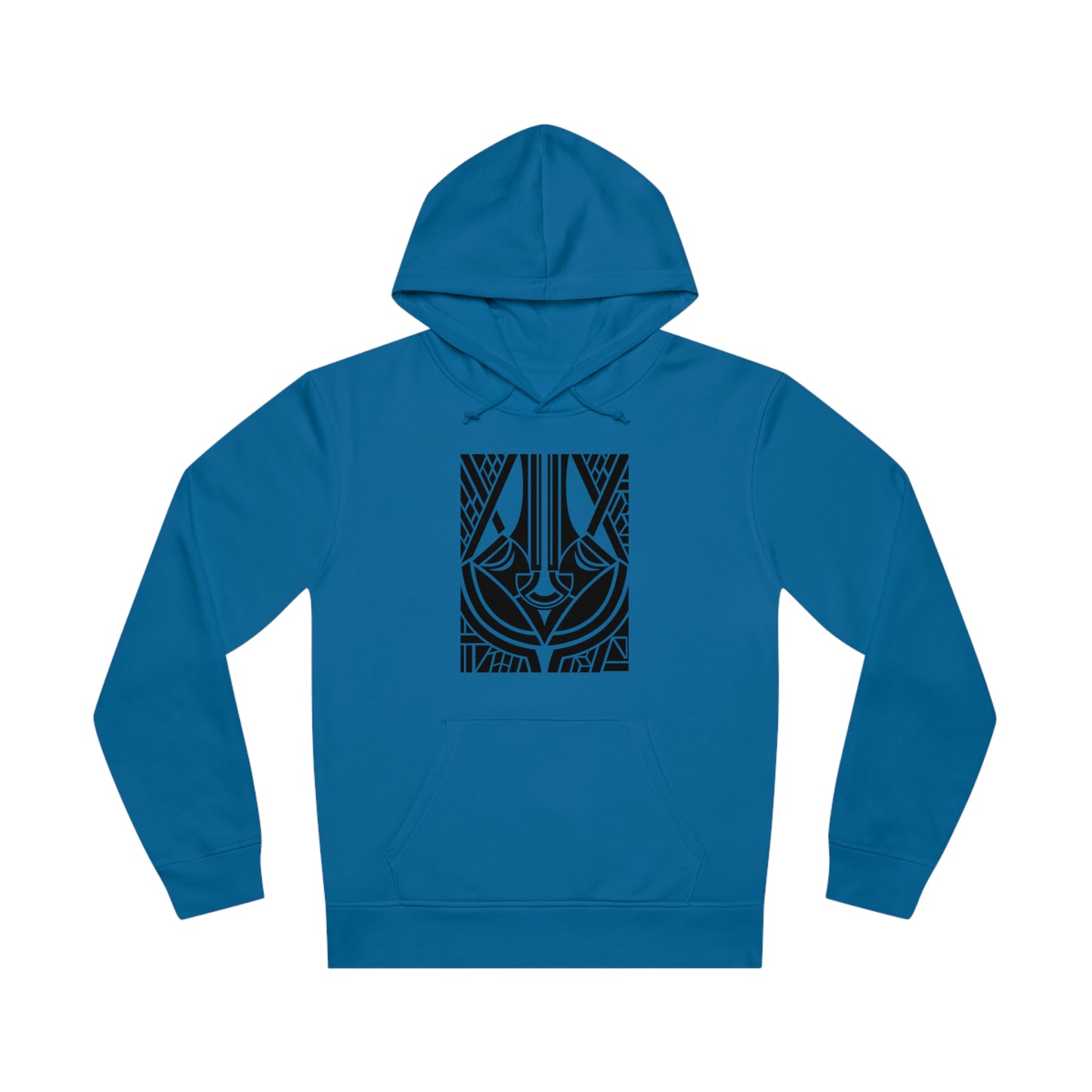 Unisex Drummer Hoodie (85% Organic Cotton and 15% Recycled Polyester) - Design 25