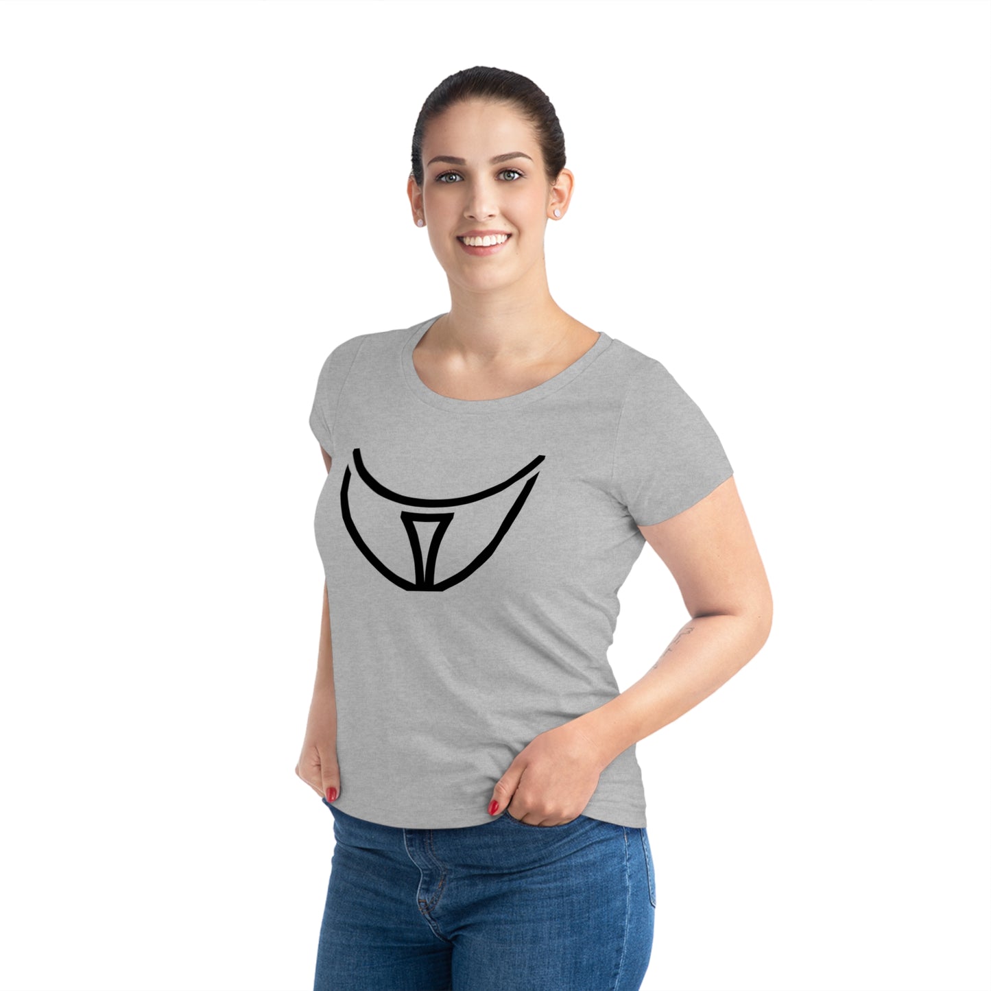 Women's Jazzer 100% Organic Cotton T-shirt (Design 21)