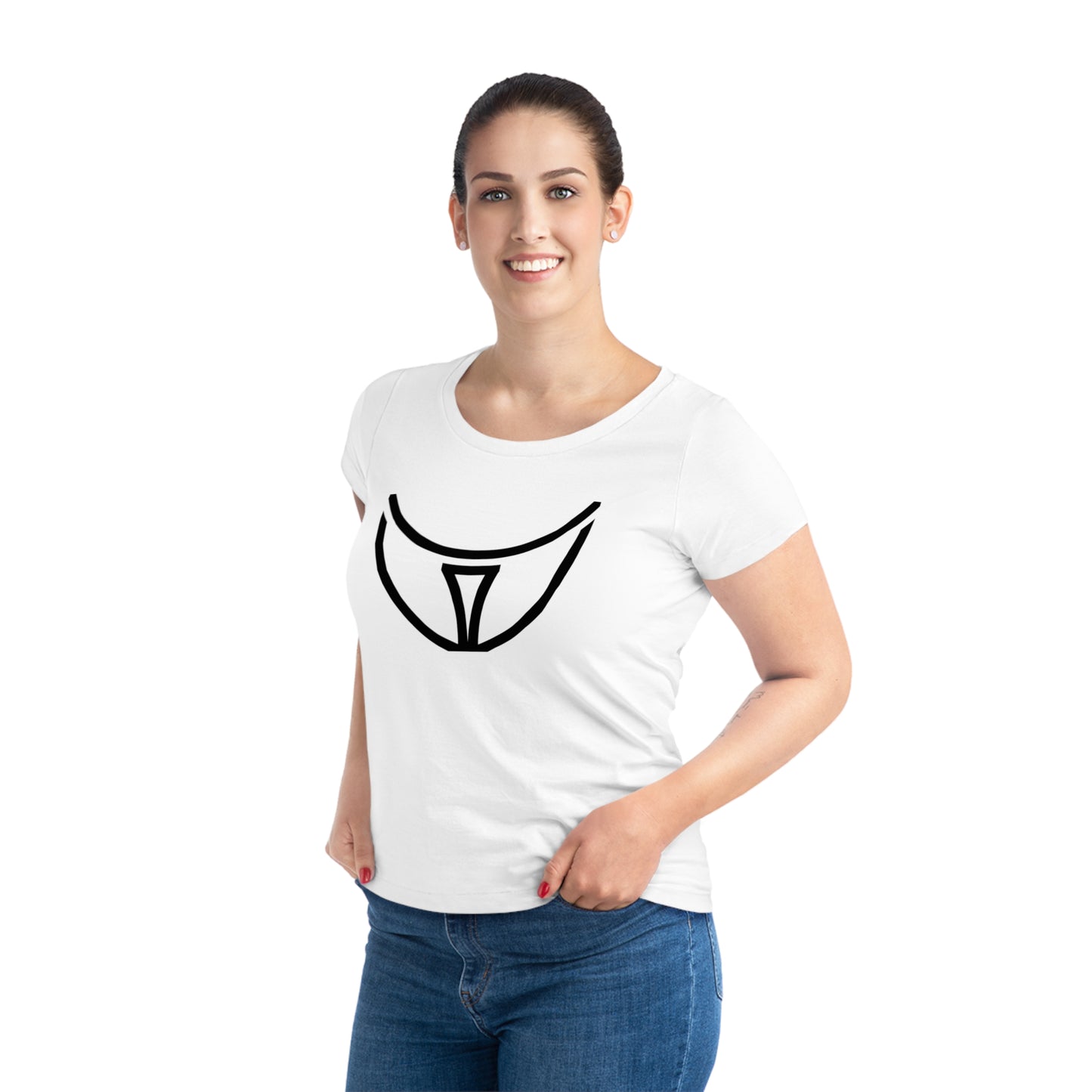 Women's Jazzer 100% Organic Cotton T-shirt (Design 21)