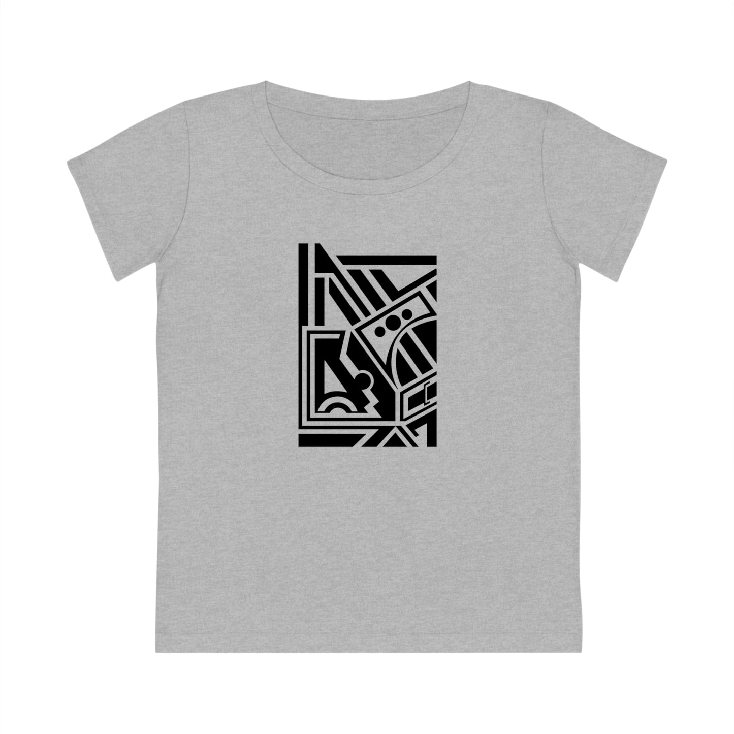 Women's Jazzer 100% Organic Cotton T-shirt (Design 2)