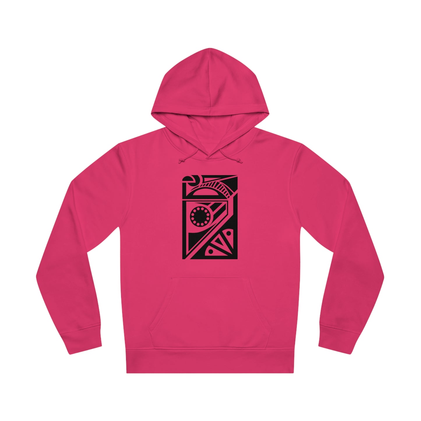 Unisex Drummer Hoodie (85% Organic Cotton and 15% Recycled Polyester) - Design 17