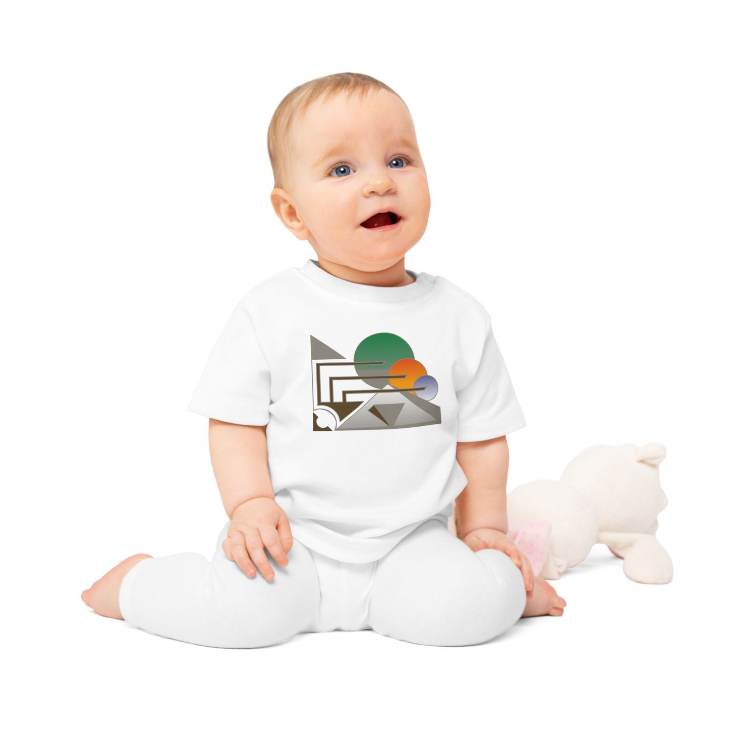 100% Organic Cotton Baby T-Shirt (Design 13)