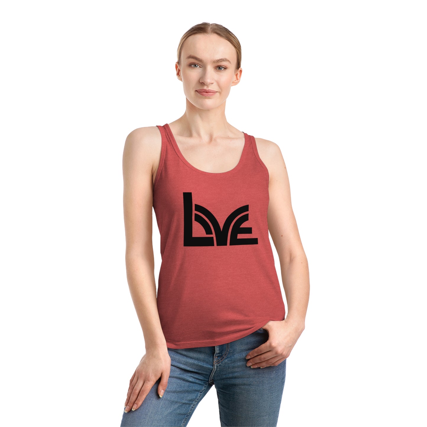 Women's Dreamer 100% Organic Cotton Tank Top (Love)