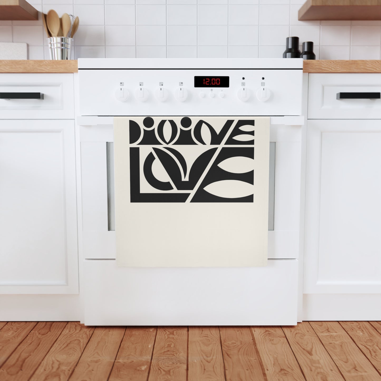 100% Organic Cotton Tea Towel (Divine Love)